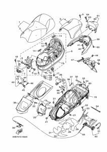 YP400G Seat band assy