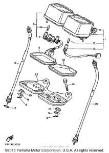 XT600T Приборы