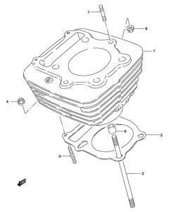GZ250 Цилиндр