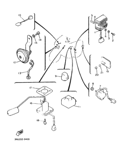 XJ900F Elektrische ausrustung 1
