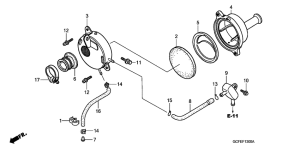CRF70F Воздухоочиститель
