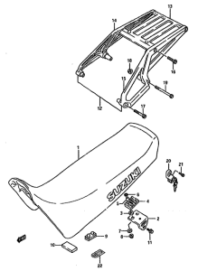 DR750 Пружина