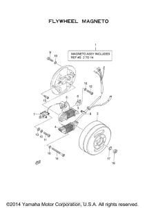 MG1T Flywheel magneto
