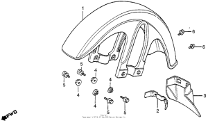NX50 Переднее крыло