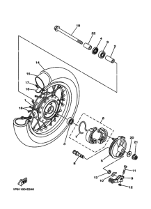 TTR50E Transom + tube