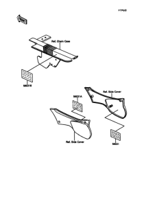 KL600 Лейбл предостережения
