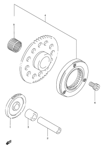 DR200 Муфта стартера