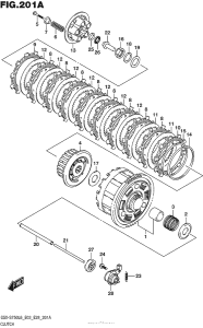 GSX-S750 (ABS) Сцепление