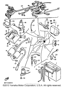 XV1100DC Электрика