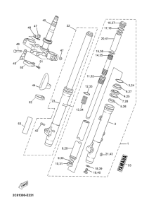  Передняя вилка