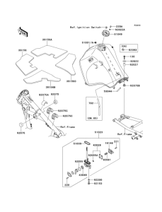 KL650 Fuel tank(1 / 2)