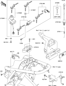 EJ800 Замок зажигания