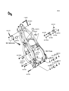  Рама ,крепежные детали