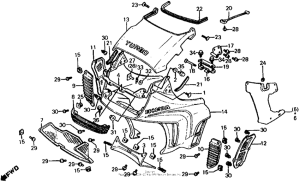 CX650 Обтекатель