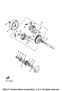 PW50G2 Сцепление