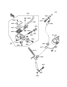 VN900 Главный тормозной цилиндр