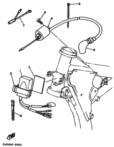 YZ250WR YZ250WRW Equipo electrico