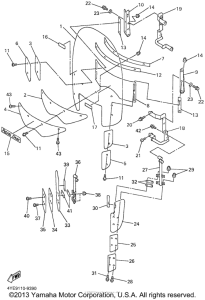 XVZ13LTLC Обтекатели