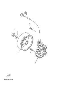 YP125E Генератор