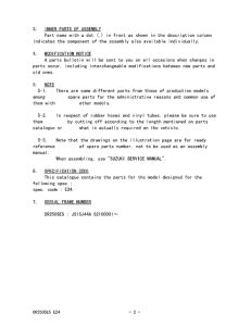 DR250 Catalog preface