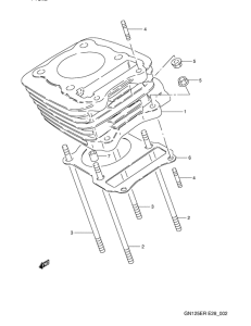 GN125 Цилиндр