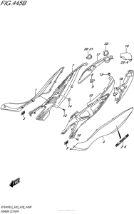 SFV650 Frame Cover (Sfv650L5 E28)