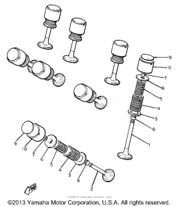 XJ650LH Клапана