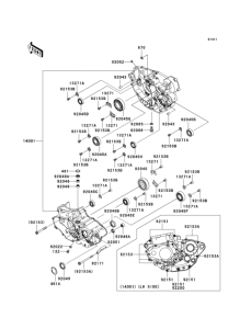  Картер двигателя