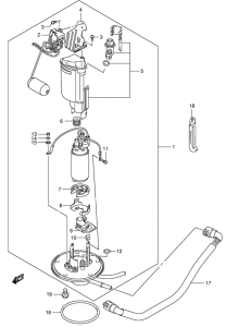 DL1000 Топливный насос