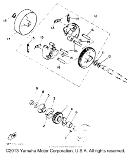 PW50E Сцепление