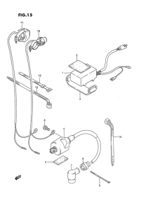 RM80 Cdi unit - ignition coil