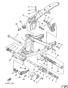 DT125MX Бугель
