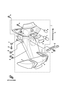 NXC125 Taillight unit ass`y