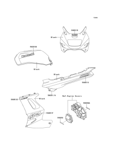 ZX1100 Наклейки