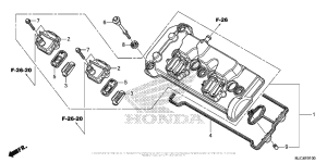  Крышка головки цилиндров