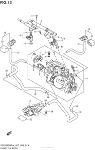 VZR1800BZ Throttle Body (Vzr1800Bzl4 E03)