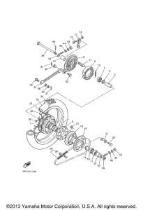 PW80M1 Переднее колесо