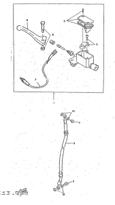 CW50RS Главный тормозной цилиндр