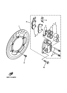  Передний суппорт