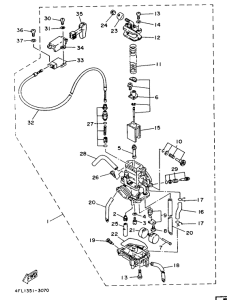 TZR125 Карбюратор