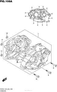 RV200 Картер двигателя
