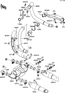 VN750 Глушитель