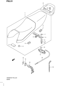 GS500 Пружина