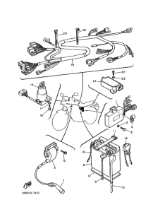 SRX400 Электрические детали