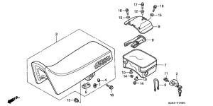 XLR125 Пружина