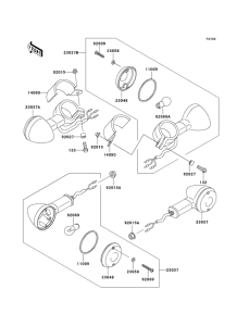EN500 Поворотники