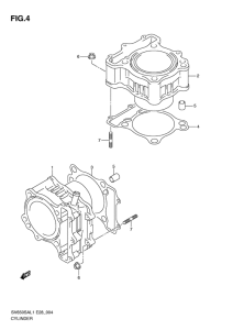 SV650 (ABS) Цилиндр