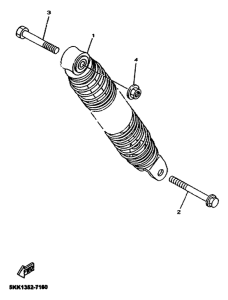 YN100 Задняя подвеска