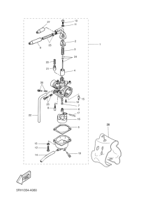 CW50RS Карбюратор