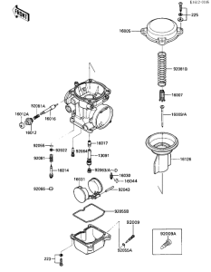 ZX600 Детали карбюратора